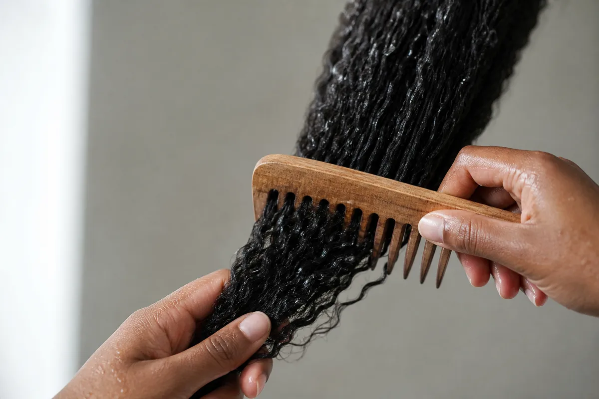 Comment démêler des cheveux crépus sans casse