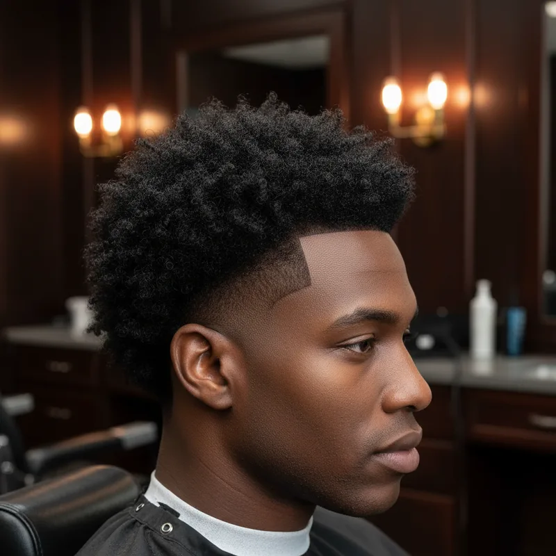 Taper coiffure afro : guide complet du dégradé sur cheveux crépus