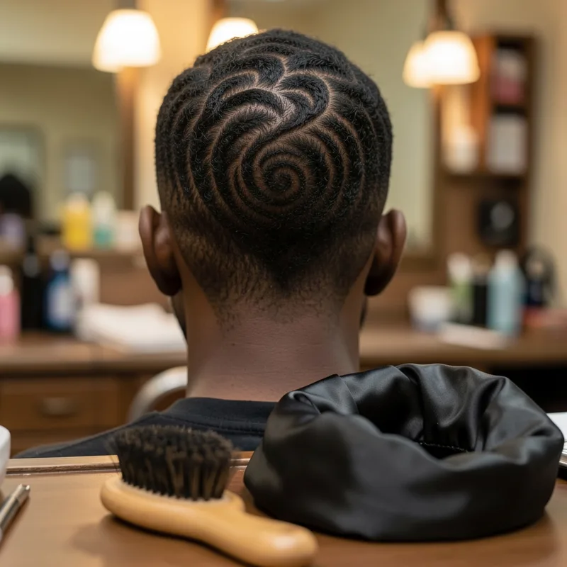 Waves cheveux crépus homme : la méthode 360 complète